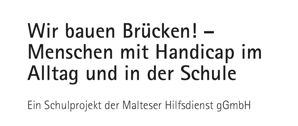 Workshop "Brücken bauen!"